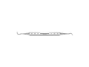 XP Technology™ Scaler, mit Edelstahlgriff Figur H 5/33, anterior