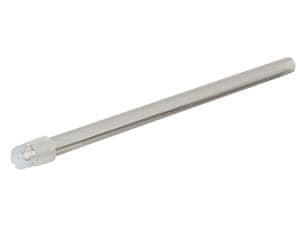 Speichelsauger 125 mm Transparent, Packung 10 x 100 Stück