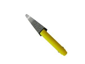 Profin Lamineerspitzen, gebogen Gelb, 50 &#181;, Packung 2 Stück