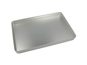 Aluminium-Minitray (nicht für Thermodesinfektor) Oberteil, silber, ungelocht
