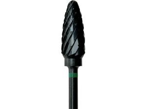 Hartmetallfräser / Black Cobra, grob (H) Form B251H, ISO 060, Packung 2 Stück