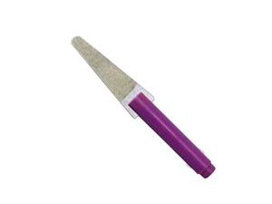 Profin Lamineerspitzen, angeschrägt einseitig diamantiert Violett, 15 &#181;, Packung 2 Stück
