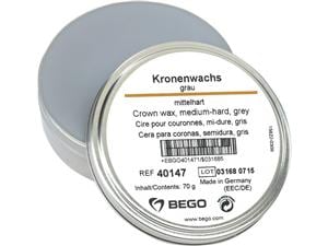 Kronenwachs Mittelhart, grau, Dose 70 g