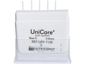 UniCore™ Wurzelstifte Größe 0, weiß, Packung 5 Stück