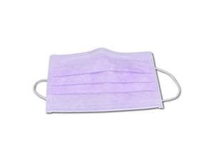 Monoart® Mundschutz Pro 3 mit Gummizug Lila, Packung 50 Stück