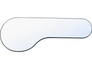 Fotospiegel FS Rhodium doppelseitig ohne Griff Größe 53 / 31 x 142 mm