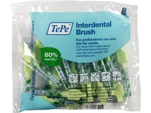 TePe Interdentalbürsten x-soft - Multipack Hellgrün - mittel, Ø 0,8 mm, Packung 25 Stück