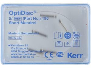 OptiDisc® Mandrell Kurz, Packung 5 Stück