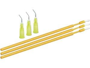 Vertise™ Flow - Spritzenaufsätze Packung 25 Applikator Spritzenaufsätze und Pinn-Point Bürstchen