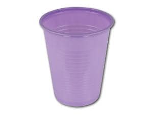 Monoart® Mundspülbecher Einfarbig, 3.000 Stück Lila