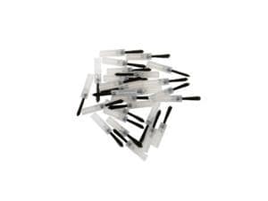 Monoart Pinseleinsätze Fein, schwarzer Pinsel, Packung 100 Stück