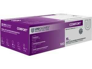Unigloves® Comfort puderfrei Größe XL, Packung 100 Stück