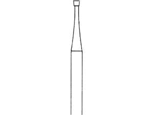 Hartmetallbohrer, Form HM 2 ISO 012, Schaft FG, Packung 5 Stück