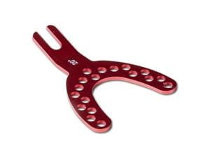 Freecorder® BlueFix - Bissgabel Rot, 20°, Packung 5 Stück
