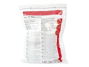Meliseptol® Wipes Sensitive Format 15,2 x 20 cm, Nachfüllbeutel 60 Tücher