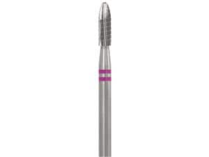 Hartmetallfräser, Form 289 132 für Linkshänder ISO 023, fein (pink), Packung 5 Stück