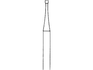 Hartmetallbohrer, Form HM 2 ISO 010, Schaft FG, Packung 5 Stück