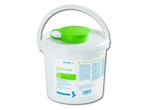 schülke wipes - Feuchttuchspender (leer) Spendereimer für 40 Tücher (mini), Packung 1 Stück