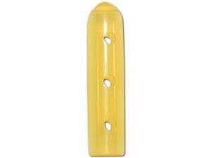 Präzisionsschutzkappen gelocht Rund, gelb, Größe 25 x Ø 5,0 mm, Packung 100 Stück