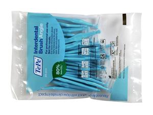 TePe Angle™ Interdentalbürsten - Einzelgrößen Blau, Ø 0,6 mm, Packung 25 Stück