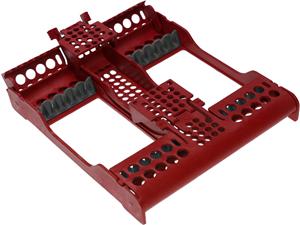 Zirc E-Z Jett Kassette für 10 Instrumente Rot
