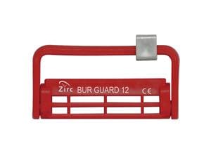 Zirc 12-Loch Steri-Bur Guard Rot