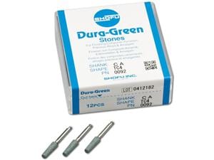 Dura-Green® Schaft W Figur TC4, ISO 040, Packung 12 Stück