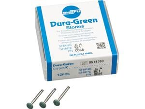 Dura-Green® Schaft W Figur RE1, ISO 062, Packung 12 Stück