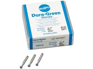 Dura-Green® Schaft W Figur RD1, ISO 030, Packung 12 Stück