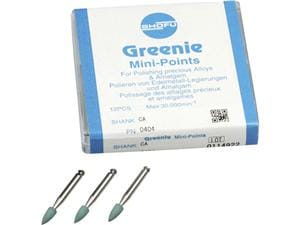 Greenie Schaft W Minispitze, Packung 12 Stück