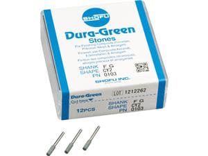 Dura-Green® Schaft FG Figur CY2, ISO 025, Packung 12 Stück