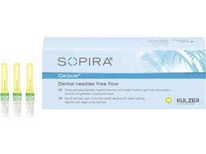 SOPIRA® Free Flow Einwegkanülen Grün - 30G, 0,3 x 16 mm, Packung 100 Stück