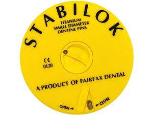 Stabilok Titan - Set Small, gelb, Packung 20 Stück + 1 Vorbohrer