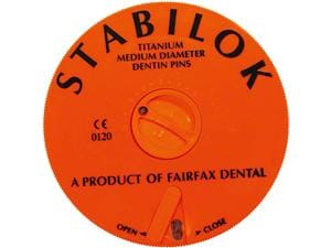 Stabilok Titan - Set Medium, orange, Packung 100 Stück + 5 Vorbohrer