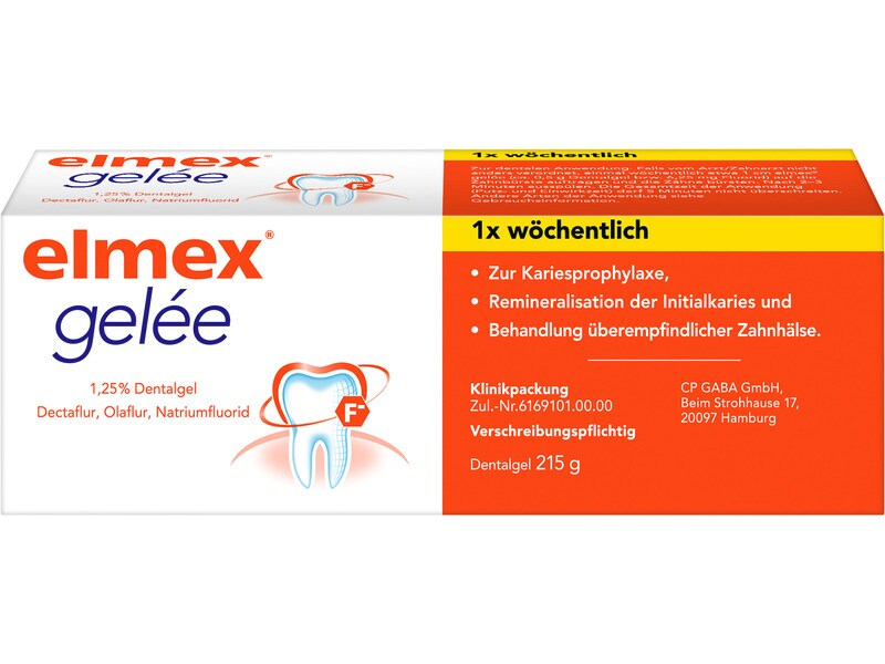 Elmex Gelee Tube 215 G Ihr Henry Schein Team