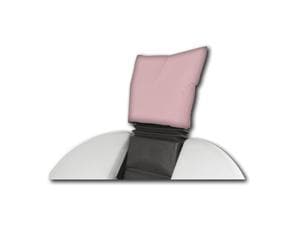 Kopfschutztaschen von Thienel Rosa, Rolle 100 Stück