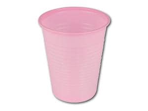 Monoart® Mundspülbecher Einfarbig, 1.000 Stück Rosa