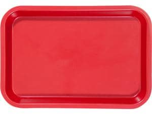 Mini Tray, ohne Einteilung Rot