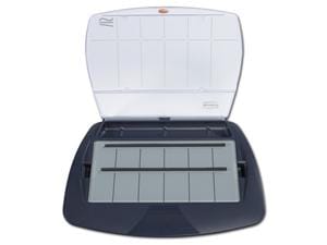 lay:art crystal aqua Anmischplatte Größe XL 220 x 4 x 120 mm