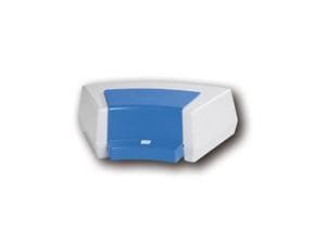 Transportbox Bobby Hellgrau, Clip Blau
