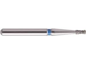 NeoDiamond FG, Form 019, umgekehrter Kegel mit Kragen ISO 014, mittel (blau), Packung 10 Stück