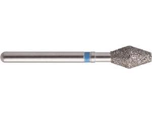 NeoDiamond FG, Form 032L, Diabolo lang ISO 010, mittel (blau), Packung 10 Stück