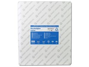 Sockelgips Natur Weiß, Karton 25 kg