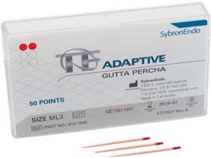 TF Adaptive Guttapercha Medium / Large - ML3, Packung 50 Stück