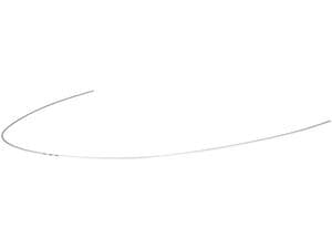 TruForce™ Edelstahl-Drahtbögen Standardform, rund, geätzt OK, Ø .020"