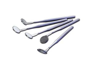 MEGAduo Mundspiegel Nr. 4 plan, Ø 22 mm, Packung 6 Stück