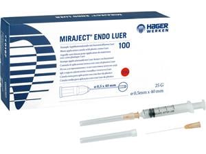 Miraject® Endo Luer 25G, Ø 0,5 x 40 mm, Packung 100 Stück