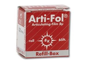 Bausch Arti-Fol® zweiseitig 22 mm BK 1025, rot, Nachfüllrolle 20 m