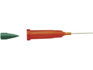 Komposit-Pistole, Spitzen und Kolben 1916: orange für gering viskose Materialien bei beengten Verhältnissen