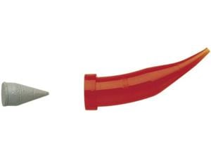 Komposit-Pistole, Spitzen und Kolben 1914: orange low viscosity für gering viskose Materialien, lichthärtende Composites